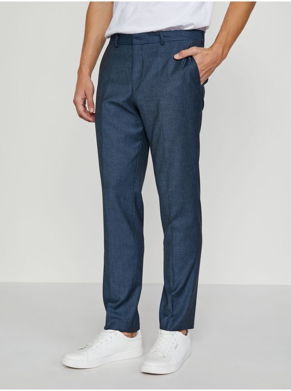 Selected Homme Navy blue suit trousers with wool blend Selected Homme My Lob - Men