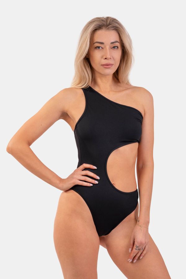 NEBBIA NEBBIA Asymmetric monokini on one shoulder