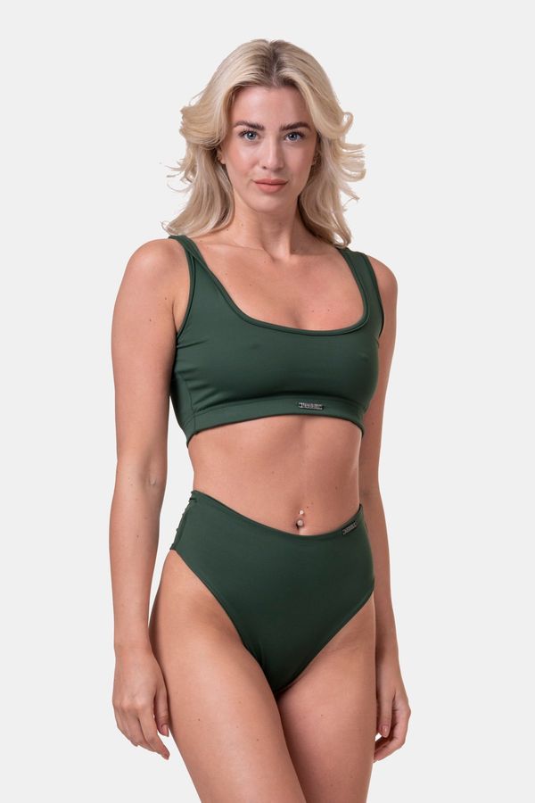 NEBBIA Nebbia Miami Sports Bikini Bikini Top 554 Dark Green S