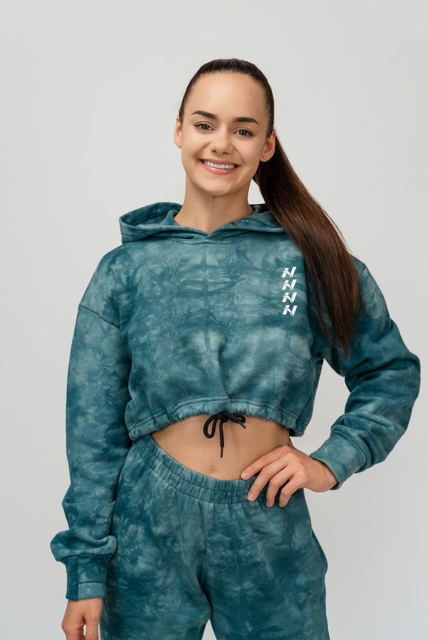 NEBBIA NEBBIA Re-fresh women's crop hoodie