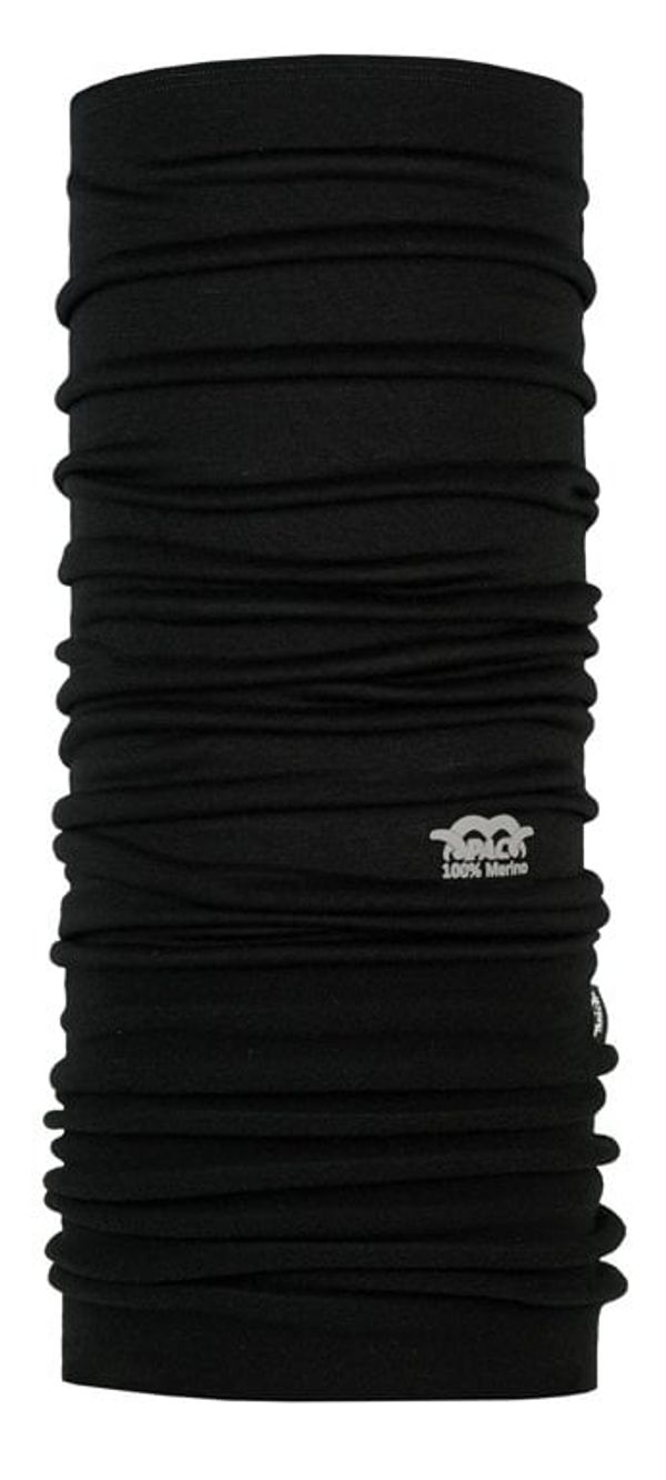 PAC Neck warmer PAC MERINO FLEECE Total Black