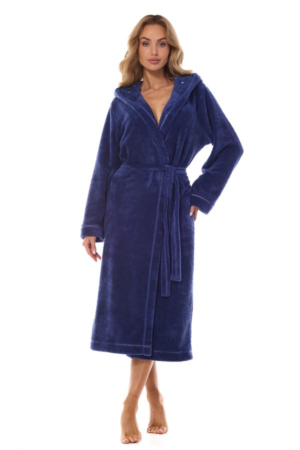 L&L Night Long Navy Navy Robe