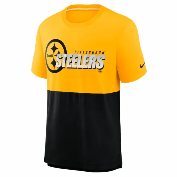 Nike Nike Colorblock NFL Pittsburgh Steelers Men's T-Shirt, XL