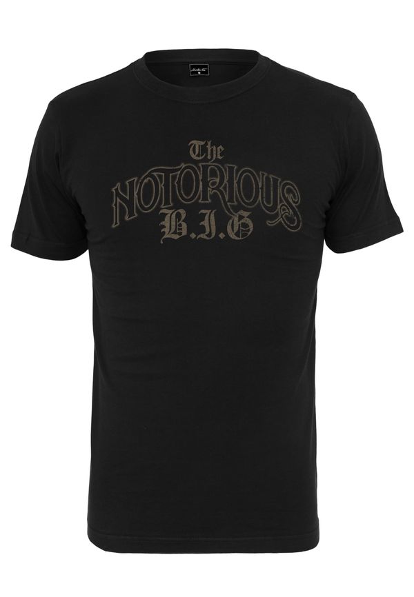 MT Men Notorious BIG Logo Tee Black