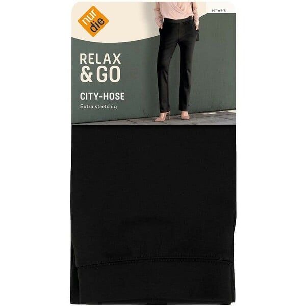 Nur Die NUR DIE CITY PANTS - Women's trousers - black