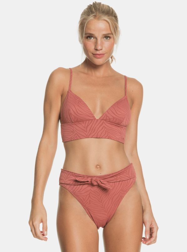 Roxy Old Pink Patterned Two Piece Swimwear Roxy - Women