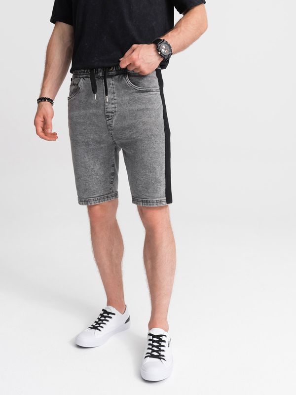 Ombre Ombre Men's denim shorts