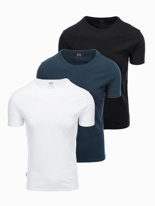 Ombre Ombre Men's plain t-shirt - mix 3