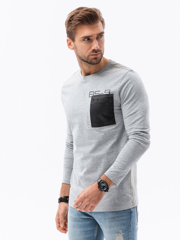 Ombre Ombre Men's printed longsleeve