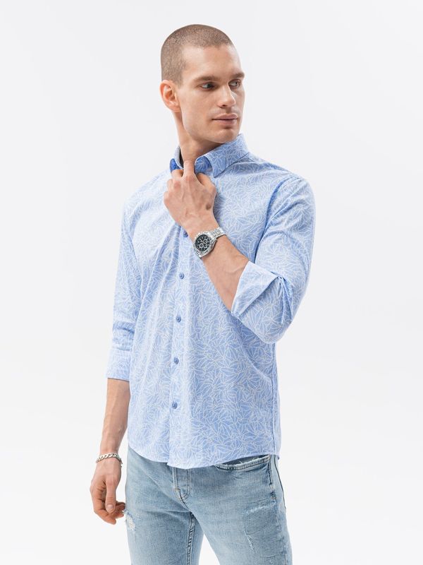 Ombre Ombre Men's shirt with long sleeves