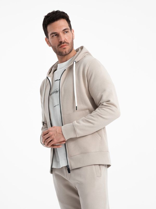 Ombre Ombre Men's sweatshirt set unbuttoned sweatshirt + pants