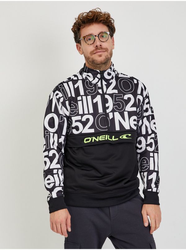 O'Neill ONeill Black Men's Patterned Sweatshirt O'Neill Rutile - Men