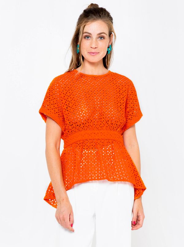 CAMAIEU Orange blouse CAMAIEU - Women