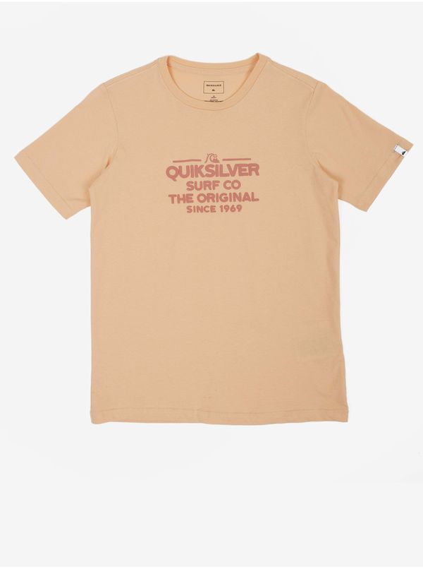 Quiksilver Orange Boys' T-Shirt Quiksilver - unisex