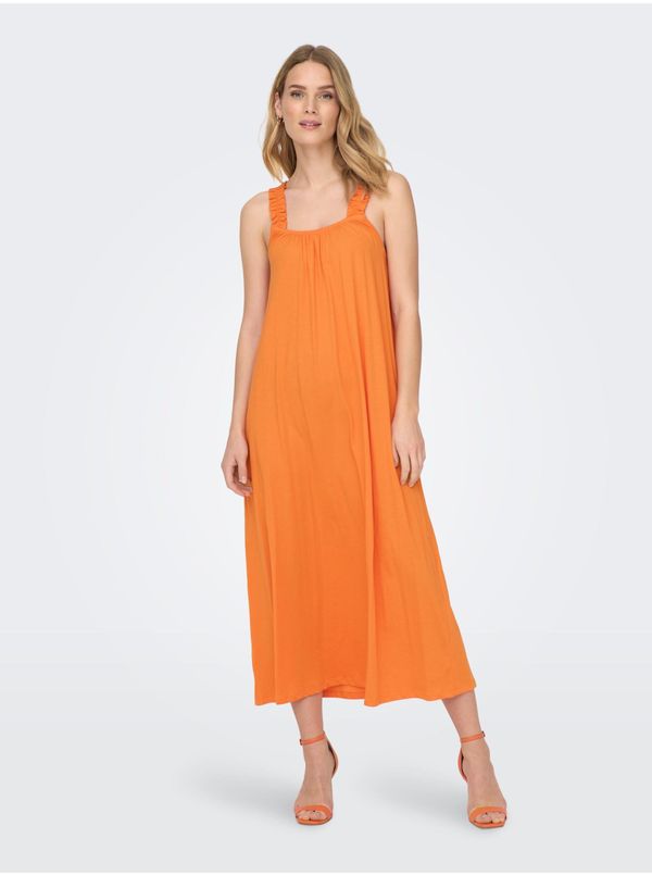 Only Orange Ladies Dress ONLY May - Ladies