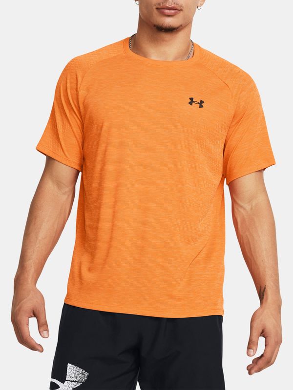 Under Armour Orange men's T-shirt Under Armour UA Tech Textured SS