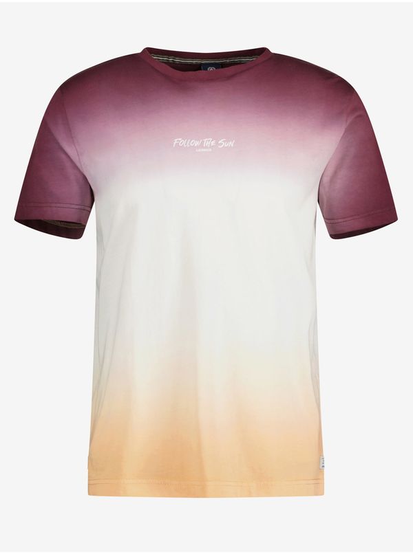 Lerros Orange-purple men's T-shirt LERROS - Mens