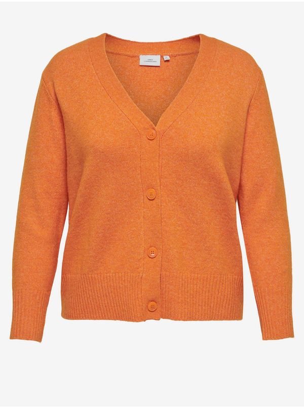 Only Orange women's cardigan ONLY CARMAKOMA Hazel - Women