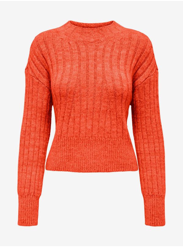 Only Orange women's sweater ONLY Agnes - Women