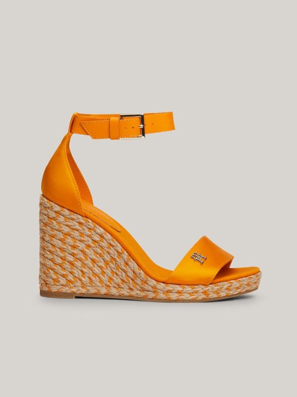 Tommy Hilfiger Orange women's wedge sandals Tommy Hilfiger