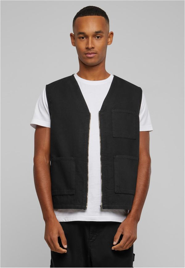 UC Men Organic Cotton Vest - Black