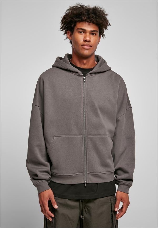 Urban Classics Organic dark shadow with a zippered hood from the 90s