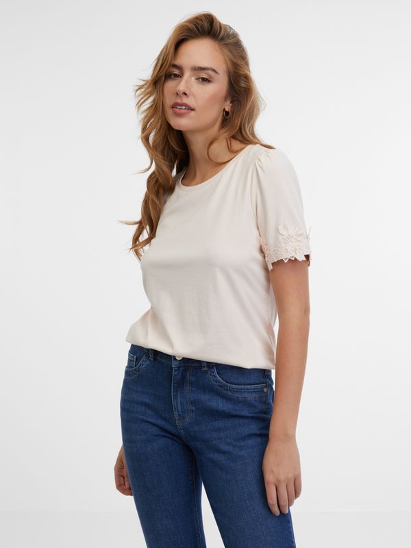 Orsay Orsay Beige Womens T-Shirt - Women