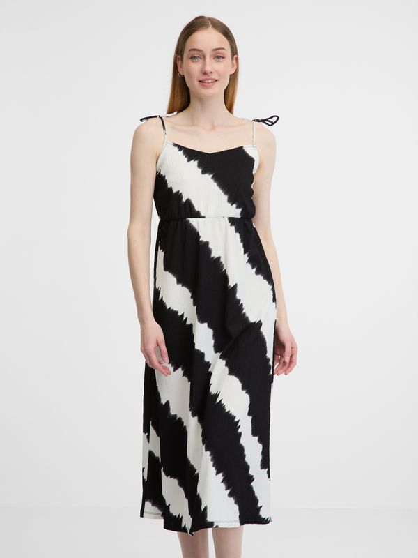 Orsay Orsay Black and white women's dress - Women's