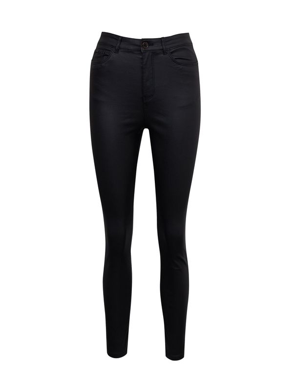 Orsay Orsay Black Leatherette Pants - Ladies