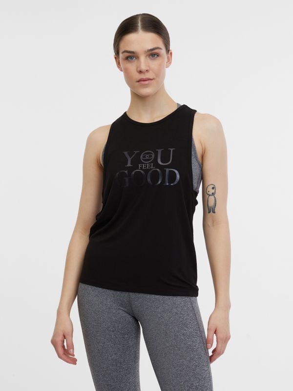 Orsay Orsay Black Women's Sports Tank Top - Women's