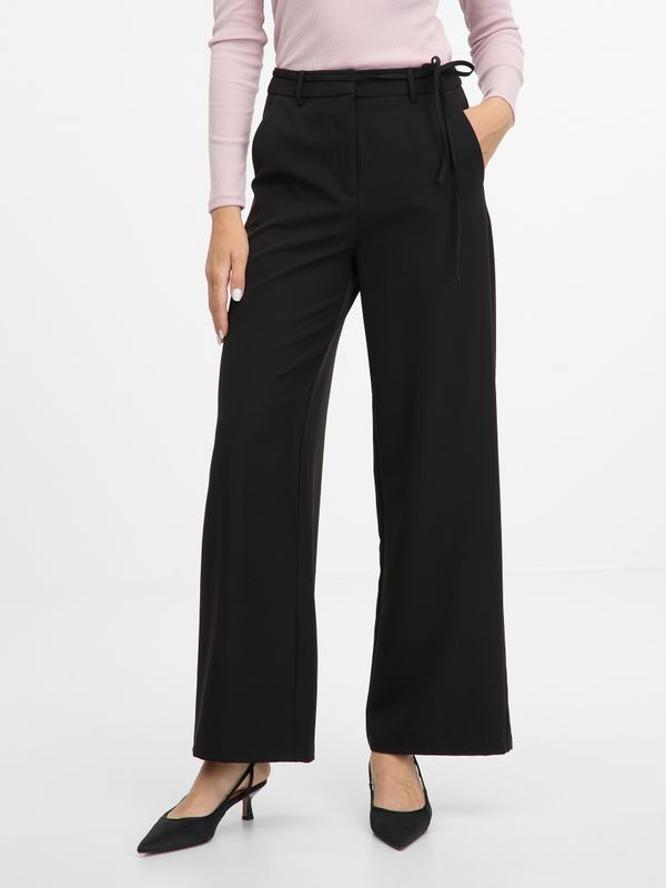 Orsay Orsay Black women's wide trousers - Women's