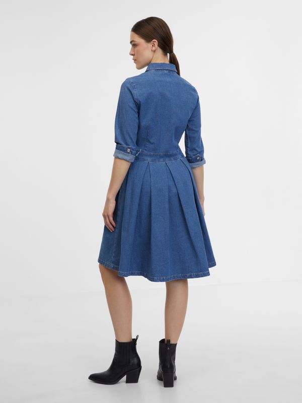 Orsay Orsay Blue Women's Denim Dress - Women's