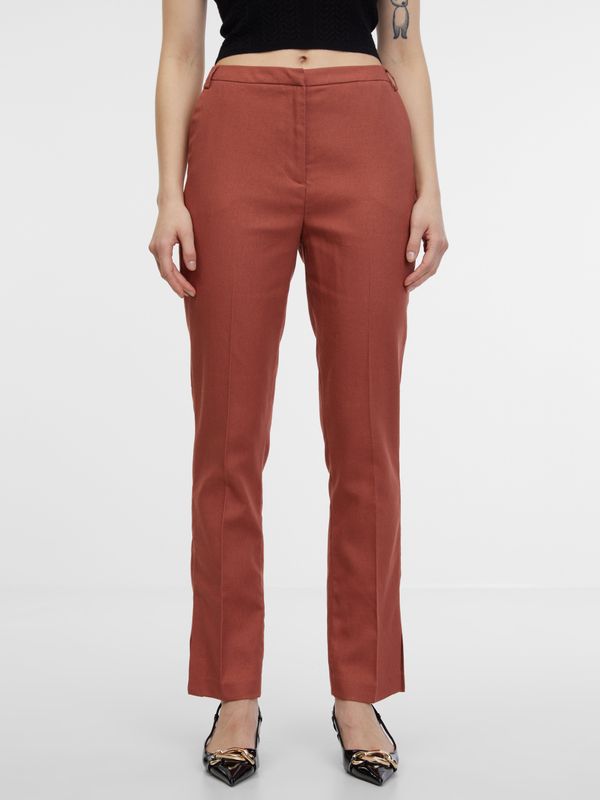 Orsay Orsay Brown Women's Trousers - Women's