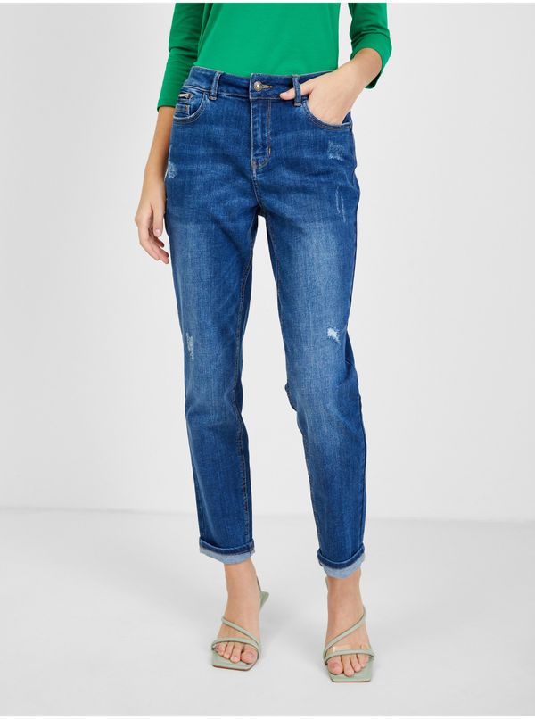 Orsay Orsay Dark Blue Women's Boyfriend Jeans - Women's