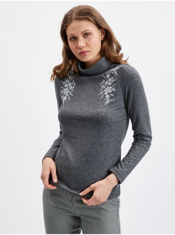 Orsay Orsay Grey Ladies Turtleneck - Ladies