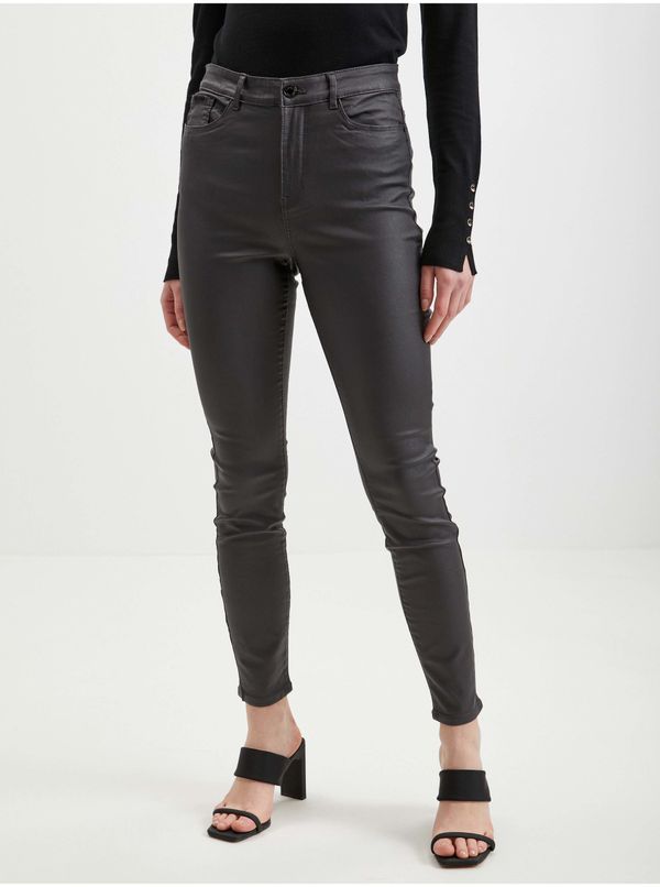 Orsay Orsay Grey Women's Leatherette Pants - Women
