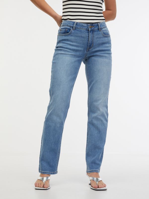 Orsay Orsay Light Blue Women's Straight Fit Jeans - Women's