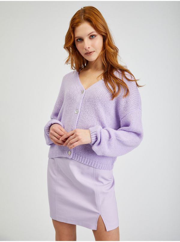 Orsay Orsay Light purple Womens Loose Cardigan - Women