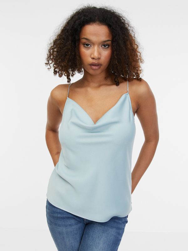 Orsay Orsay Mint Women's Satin Top - Women's