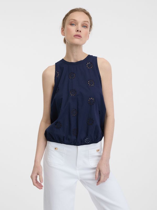 Orsay Orsay Navy blue women's blouse - Women