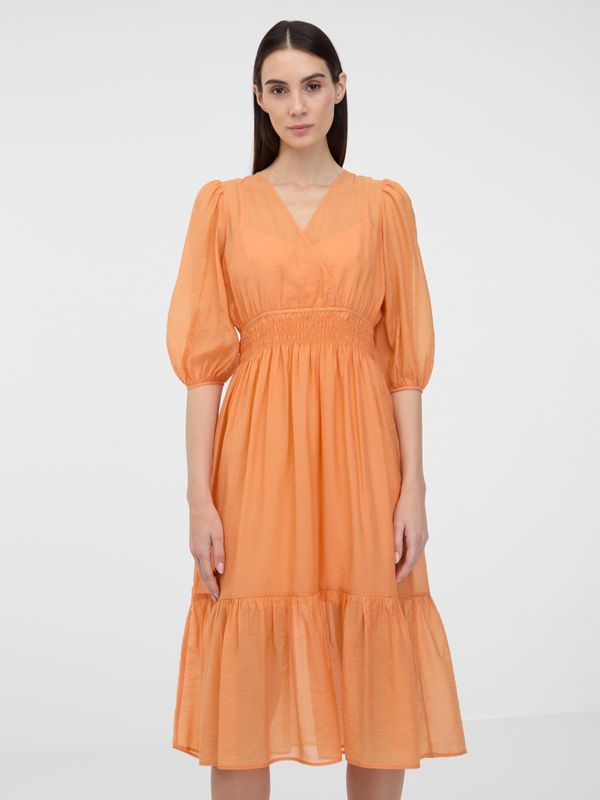 Orsay Orsay Orange Women's Midi Dress - Women's