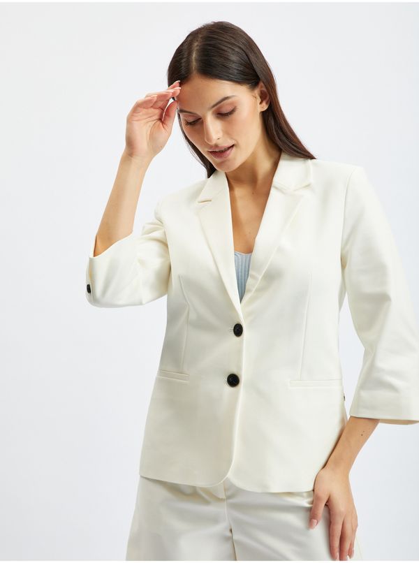 Orsay Orsay White Ladies Jacket - Ladies