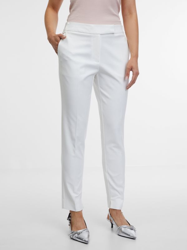 Orsay Orsay White Ladies Pants - Women