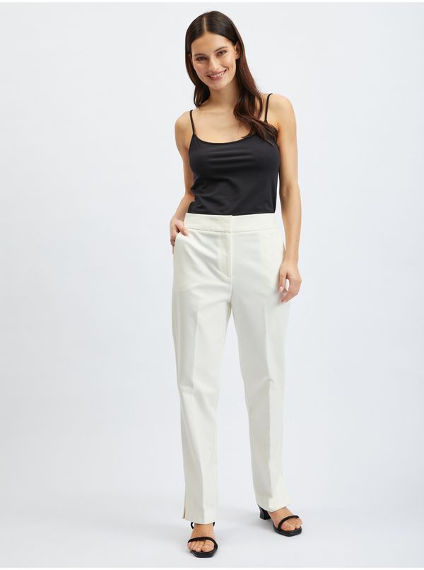 Orsay Orsay White Ladies Pants - Women