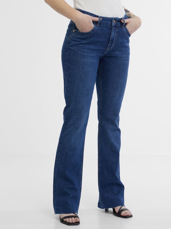 Orsay Orsay Women's Bootcut Jeans Dark Blue - Women's