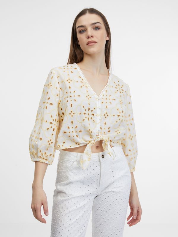 Orsay Orsay Yellow Women's Blouse - Ladies