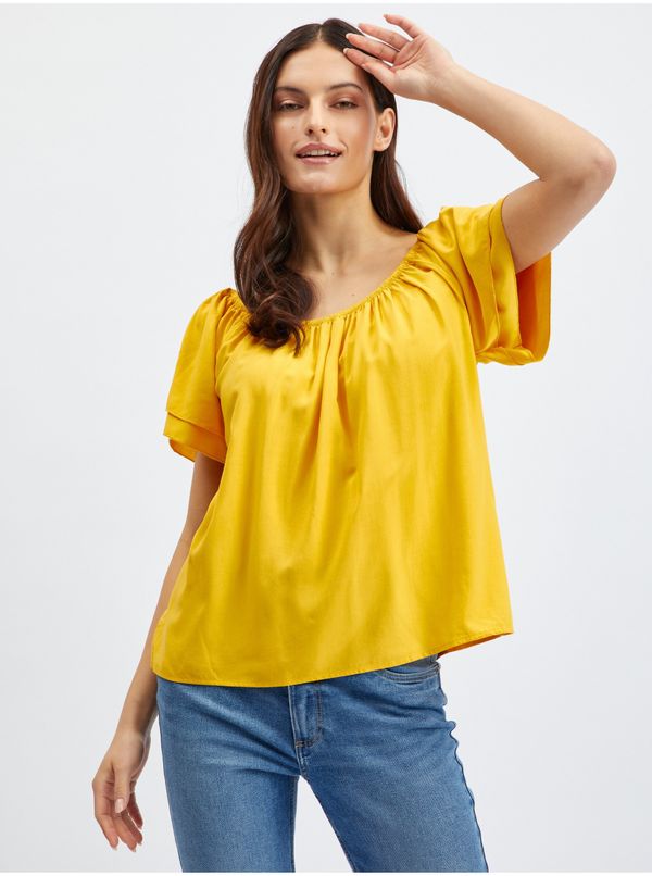 Orsay Orsay Yellow Women's Blouse - Ladies