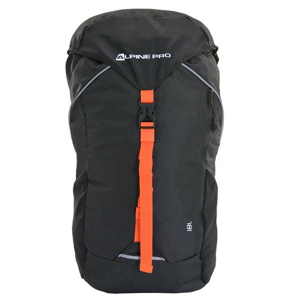 ALPINE PRO Outdoor backpack with air channel system 18l ALPINE PRO LEWRE black