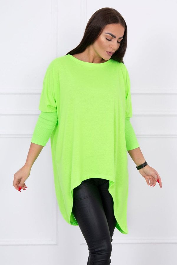 Kesi Oversize blouse green neon colors