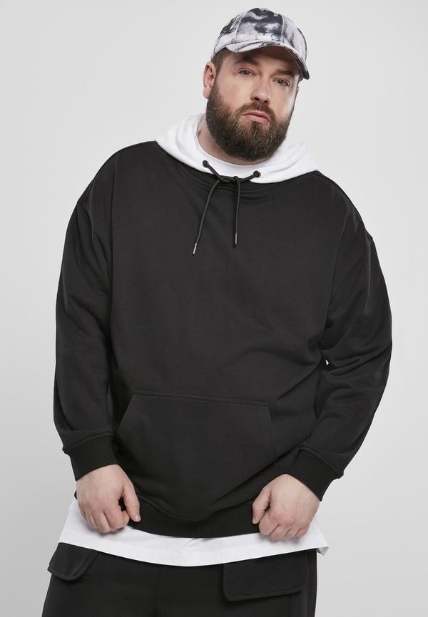 UC Men Oversized Hooded Crew Black